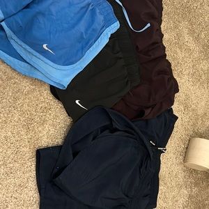 5 pairs of Nike shorts